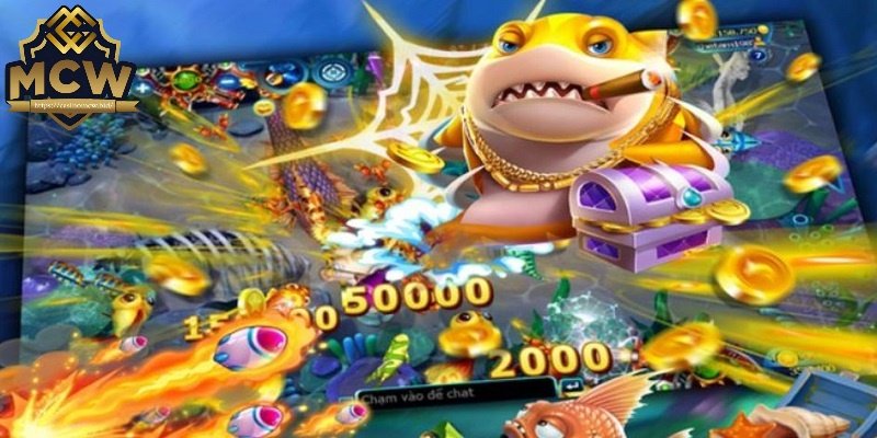 Bắn cá xèng - Thế giới đổi thưởng hấp dẫn của casinoMCW 6 Chọn mục tiêu cá lớn
