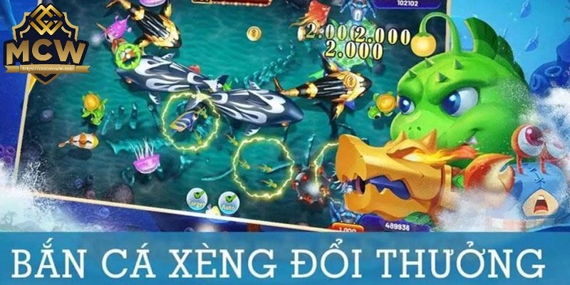 Bắn cá xèng - Thế giới đổi thưởng hấp dẫn của casinoMCW 2 Không gian đại dương sống động